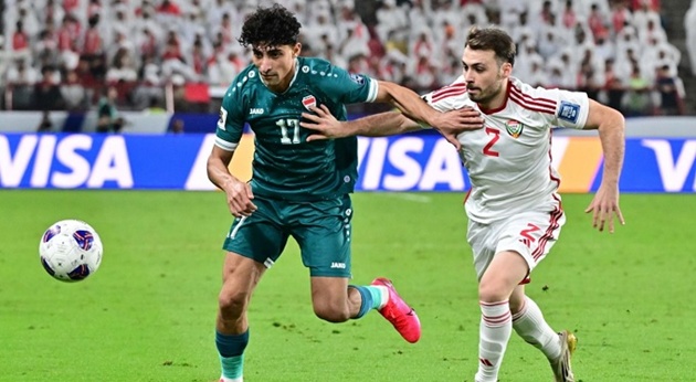 Iraq được đánh giá nhỉnh hơn vì có điểm tựa sân nhà