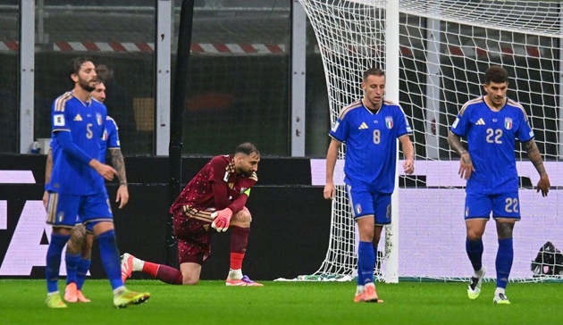 2 thất bại trước Na Uy mới là lý do chính khiến tuyển Ý đá play-off