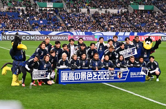 Samurai Xanh thị uy sức mạnh ở vòng loại World Cup.