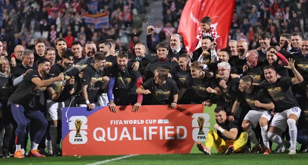 Croatia theo chân tuyển Pháp đến World Cup 2026.