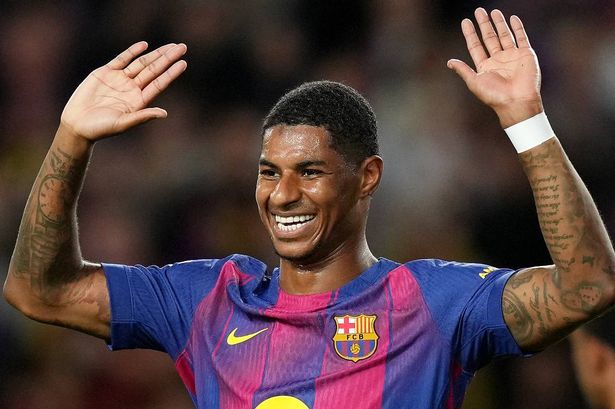 Rashford đang thể hiện ấn tượng ở Barca.