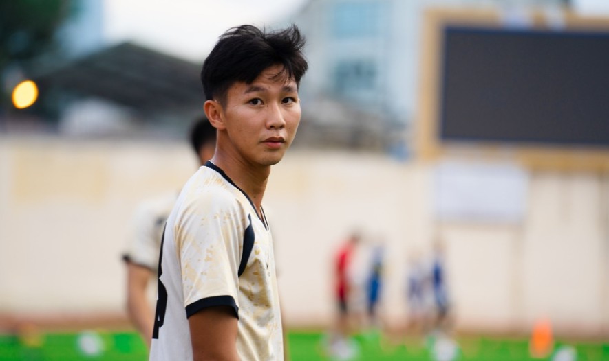 Damoth Thongkhamsavath, niềm hy vọng của tuyển Lào đang thi đấu tại V-League. Ảnh: CLB Thanh Hóa.