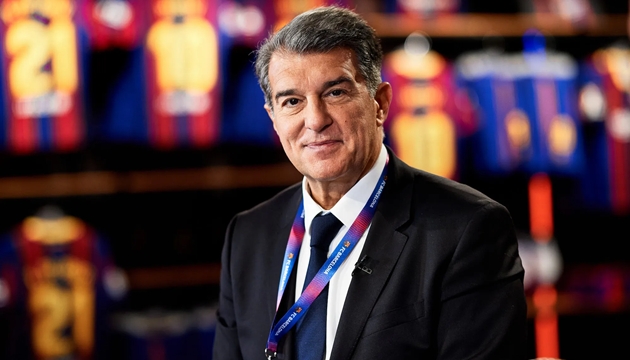 Joan Laporta đầy tự tin khi Barcelona trở lại Camp Nou.