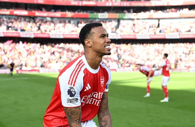  Gabriel sẽ có thể vắng mặt dài hạn ở Arsenal.