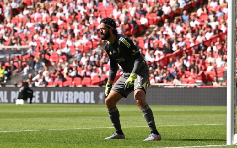 Alisson đã trở lại sau quãng thời gian dính chấn thương.