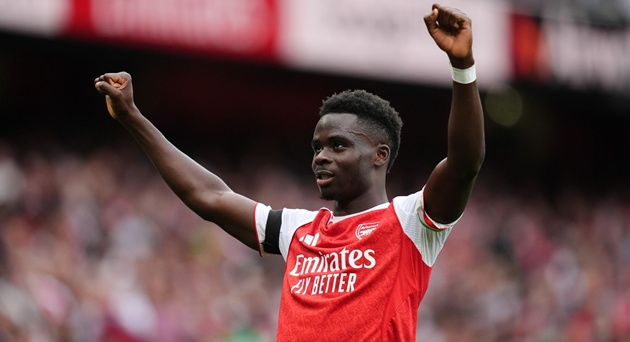 Ảnh bài viết Arsenal muốn trói chân Saka trong những năm hay nhất sự nghiệp