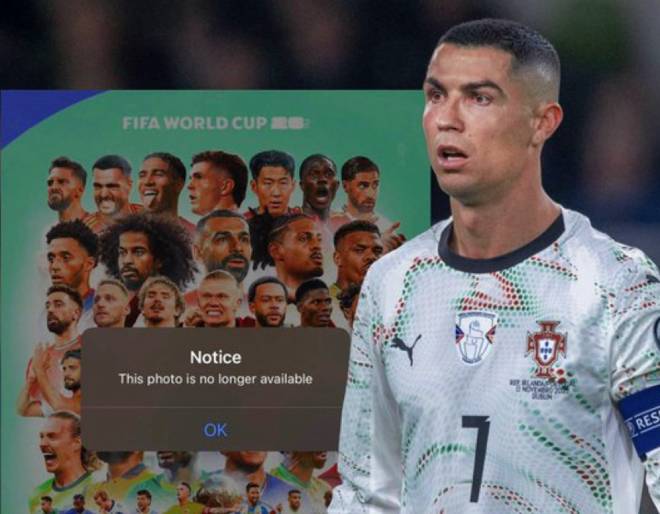 FIFA gỡ poster World Cup 2026 sau tranh cãi vắng bóng hình ảnh của Ronaldo.