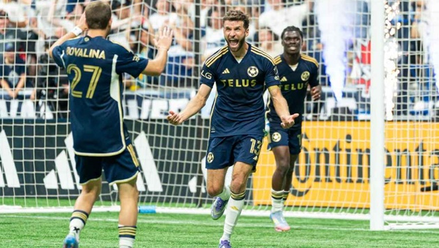 Thomas Muller nâng tầm Vancouver Whitecaps.