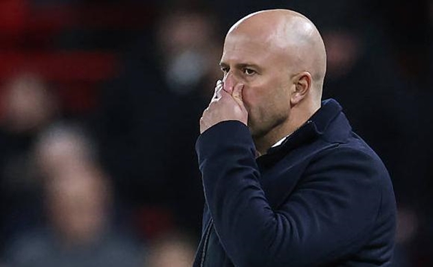 Tương lai của Arne Slot đang bị đe dọa tại Liverpool.