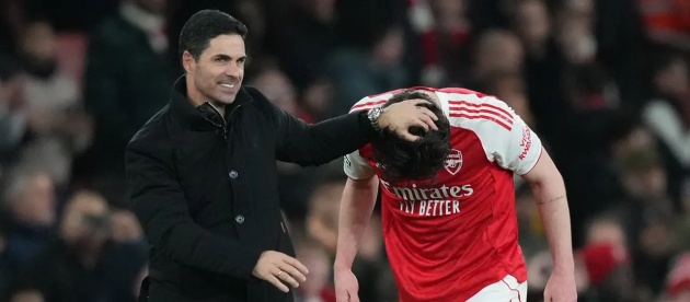 Thầy trò Arteta là thế lực đáng sợ mùa này.