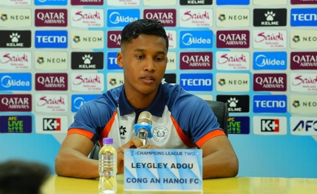 Adou Minh quyết tâm cùng Công an Hà Nội đánh bại Bắc Kinh Quốc An.