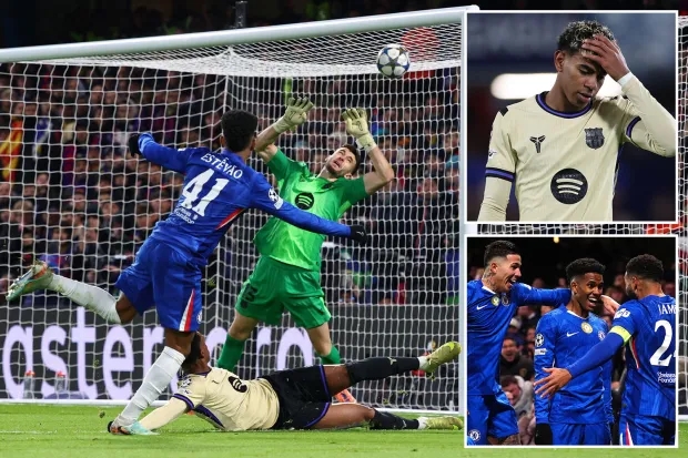 Ảnh bài viết Cổ động viên Chelsea chế giễu Lamine Yamal, so sánh phũ phàng với Estevao