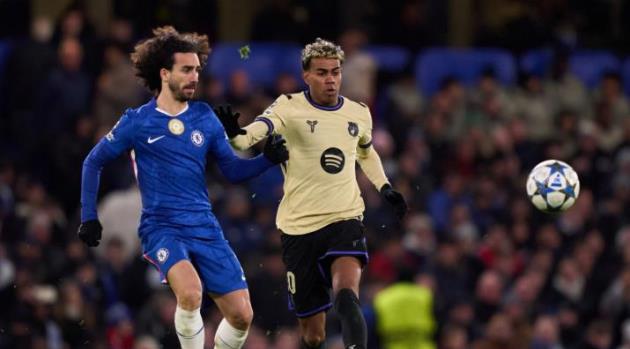 Cucurella làm tốt nhiệm vụ bắt chết Yamal.