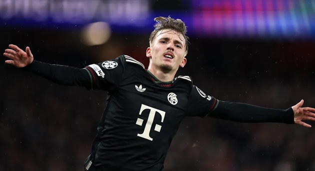 Ảnh bài viết Karl ghi bàn lịch sử trong ngày Bayern thua Arsenal