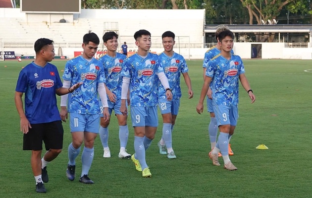 Ảnh bài viết HLV Kim Sang-sik đẩy cao cường độ tập chiến thuật cho U22 Việt Nam