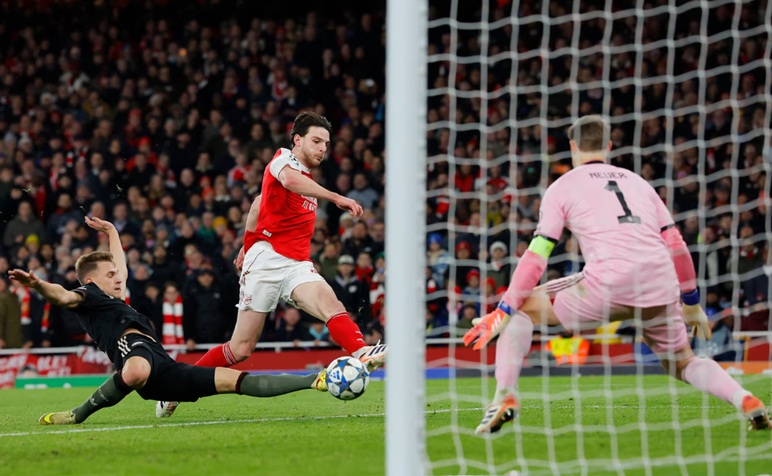 Ảnh bài viết Rice nâng tầm Arsenal thành đội bóng số 1 châu Âu