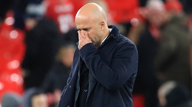 Ảnh bài viết Liverpool lao dốc phòng ngự, lọt nhóm hàng thủ tệ nhất châu Âu