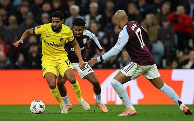 Young Boys không gây ra nhiều khó khăn cho Aston Villa.