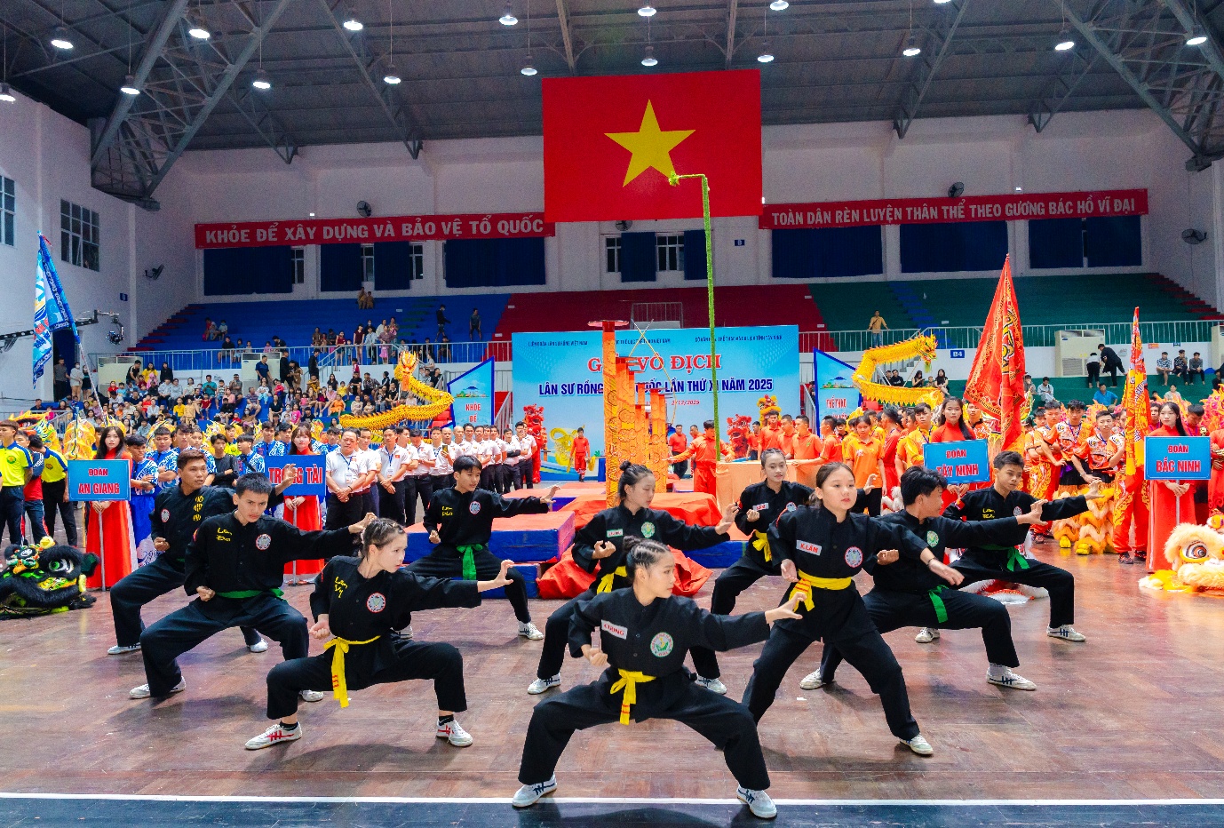 Màn biểu diễn Võ thuật ấn tượng tại giải đấu