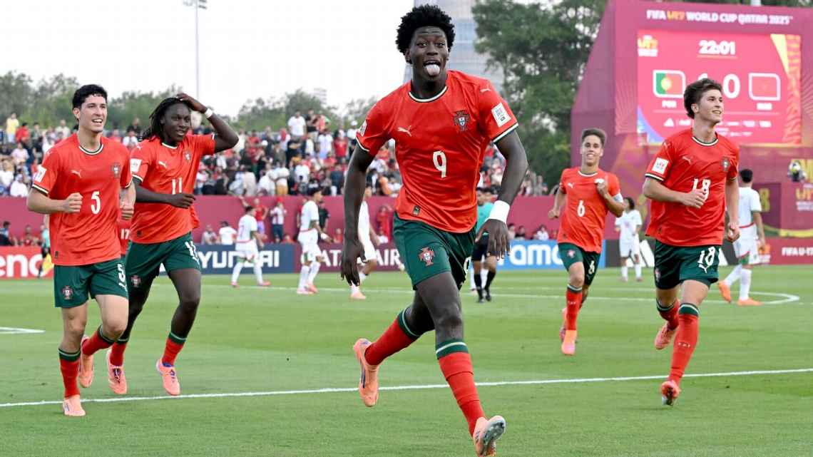 Anisio Cabral ghi bàn quyết định giúp U17 Bồ Đào Nha vô địch U17 World Cup.