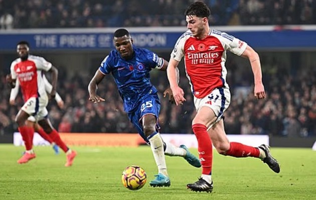 Ảnh bài viết Caicedo tiết lộ cách nhìn về Rice trước trận gặp Arsenal