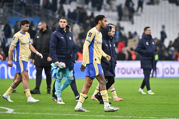 Ảnh bài viết Aubameyang kiến tạo, Marseille lỡ cơ hội giành ngôi đầu Ligue 1