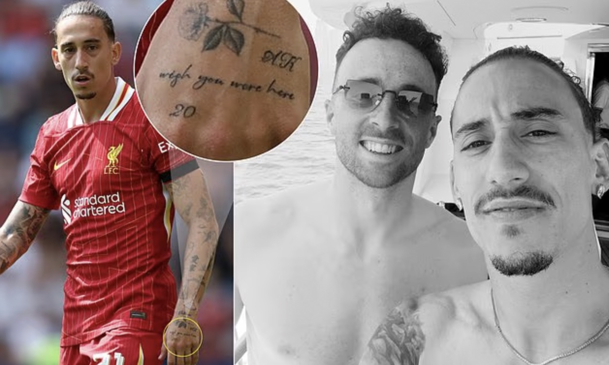 Anh có hình xăm tưởng nhớ người bạn thân Jota