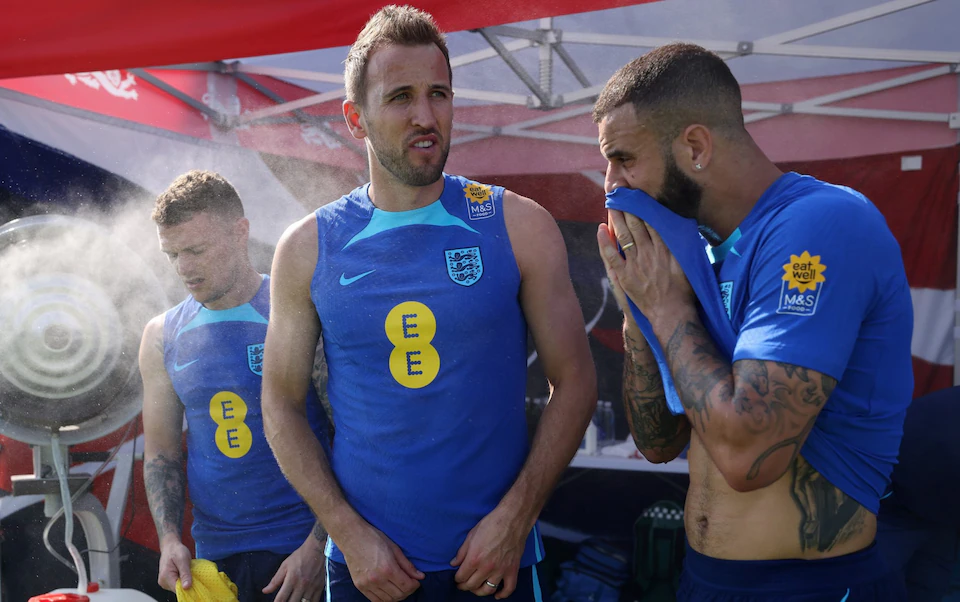 Đội tuyển Anh trải qua cú sốc nhiệt tại World Cup 2022