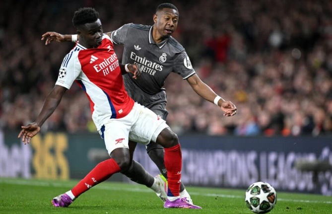 Saka đang là một trong những nhân tố quan trọng nhất đội hình Arsenal.