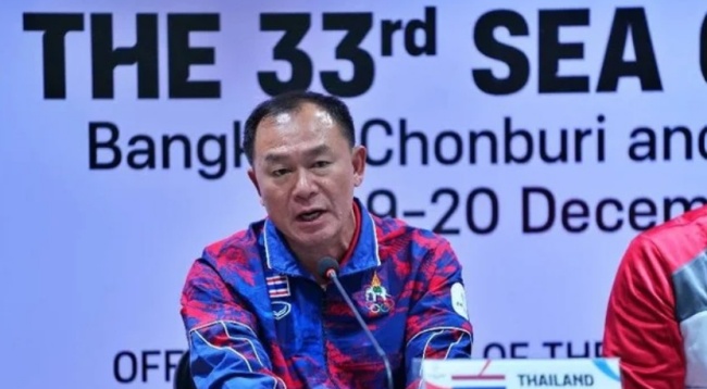Ảnh bài viết HLV Thawatchai: "Thái Lan đặt mục tiêu vô địch SEA Games 33"