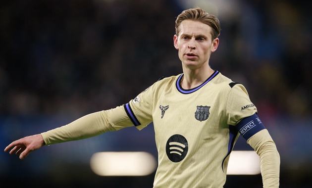 De Jong lỡ trận đấu gặp Atletico Madrid