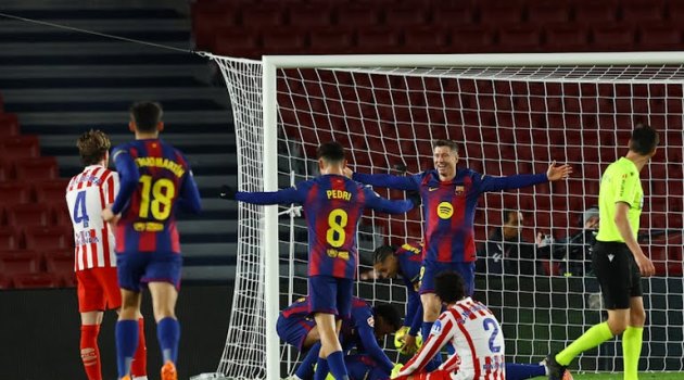 Barcelona ngược dòng với dấu ấn từ Levy.