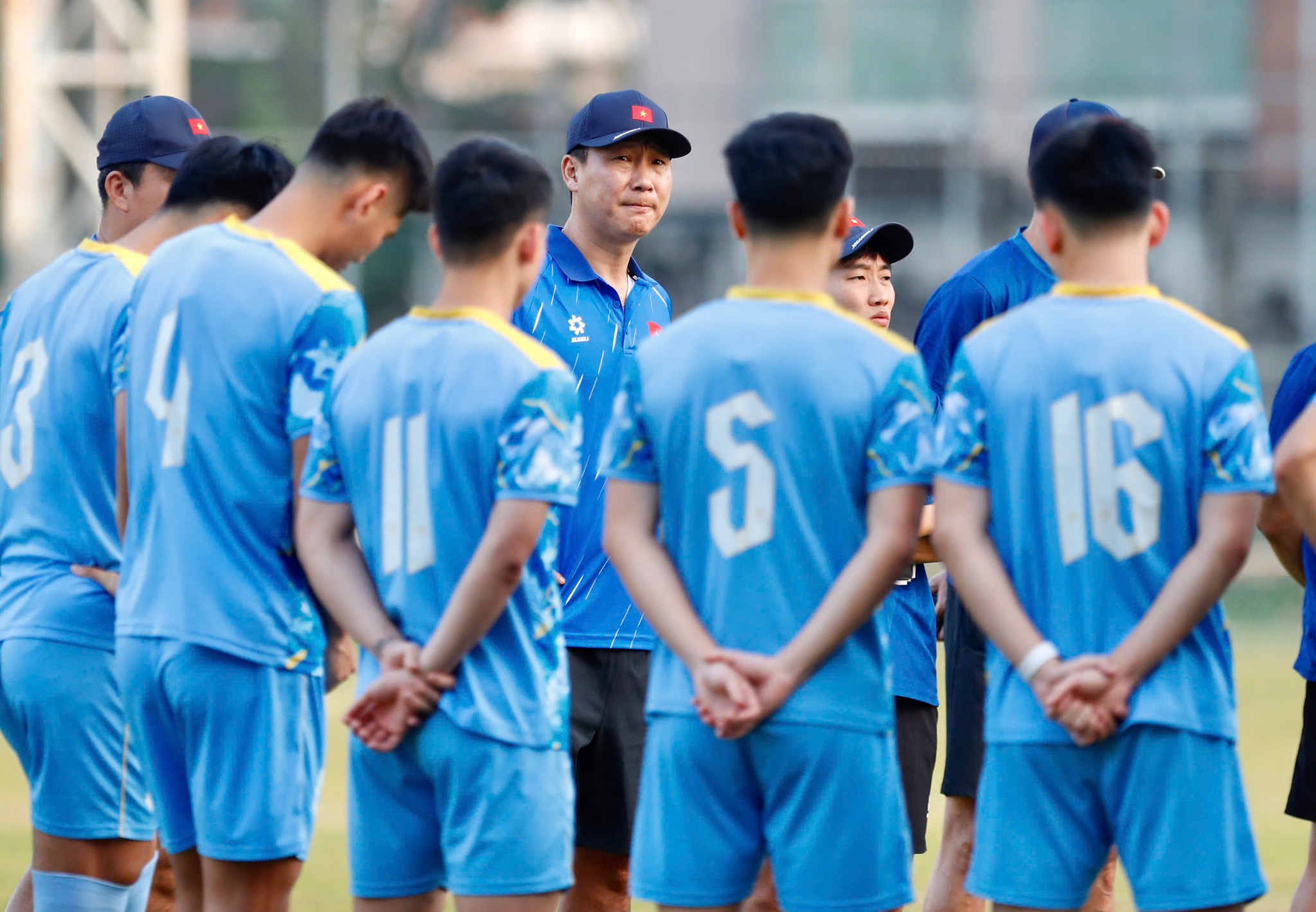 Ảnh bài viết SEA Games 33: U22 Việt Nam chuẩn bị bài bản cho trận gặp Lào