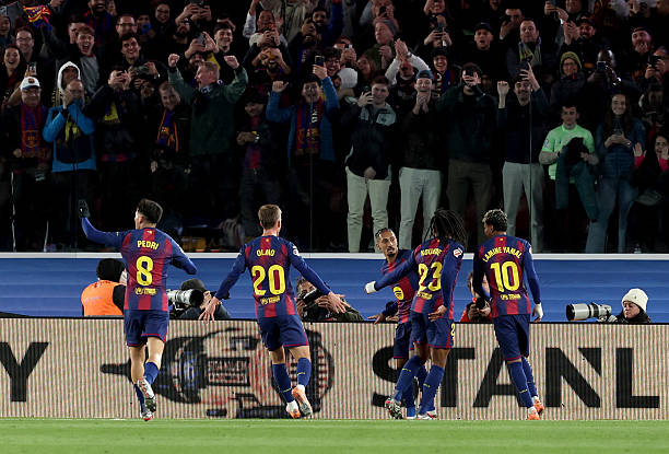 Barca giành chiến thắng thuyết phục.