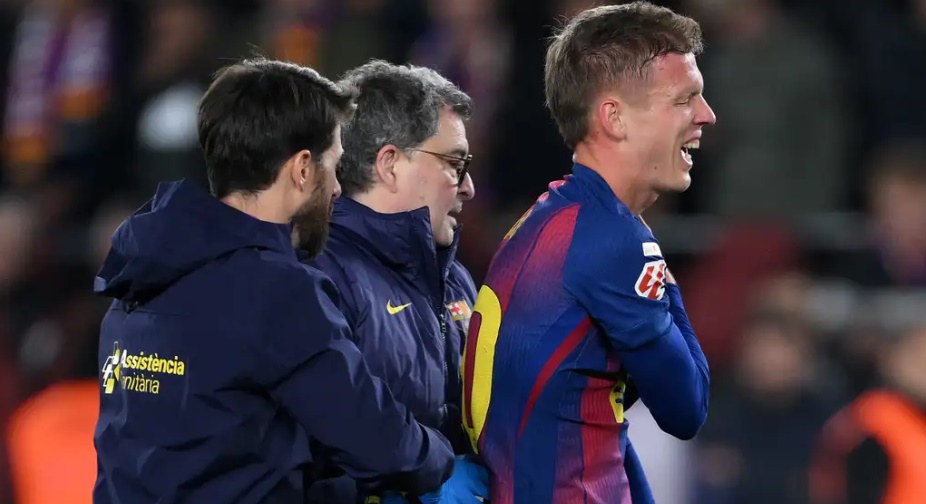 Ảnh bài viết Dani Olmo báo tin dữ cho Barcelona sau siêu phẩm vào lưới Atletico