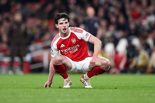 Ảnh bài viết Arsenal 2-0 Brentford: Rice rời sân vì chấn thương