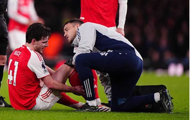 Ảnh bài viết Arsenal nhận tin vui từ Declan Rice trước cuộc đối đầu Aston Villa