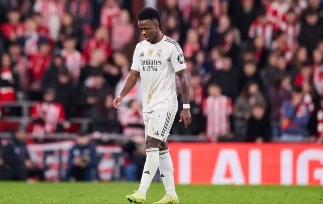 Ảnh bài viết Vinicius "tịt ngòi" 10 trận: Cơn hạn hán đáng báo động tại Real Madrid