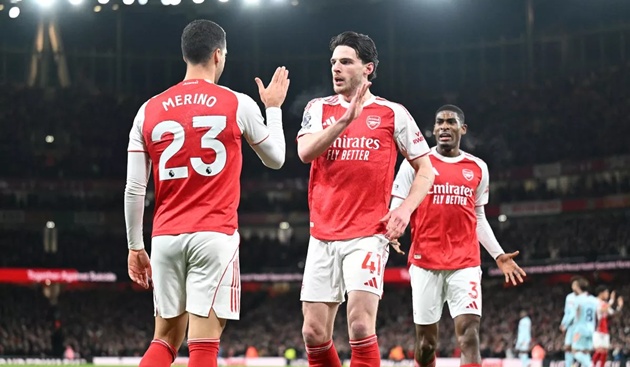 Ảnh bài viết Mikel Arteta tự tin vào sự thay thế hoàn hảo cho Declan Rice