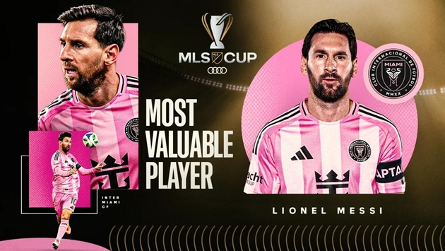 Ảnh bài viết Lionel Messi giành danh hiệu Cầu thủ xuất sắc nhất MLS Cup