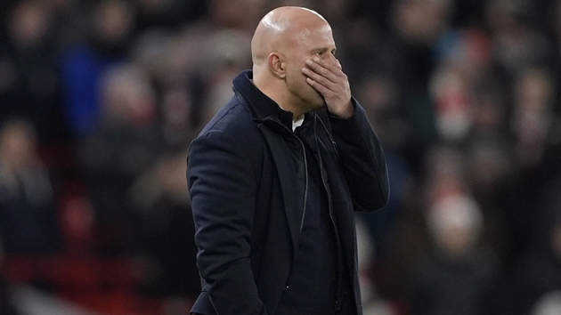 Ảnh bài viết Liverpool hòa "điên rồ" trước Leeds, Arne Slot thừa nhận thất vọng