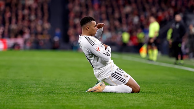 Mbappe có thành tích ghi bàn đáng nể tại Real