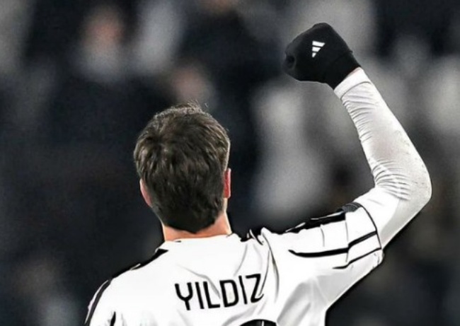 Yildiz lập công cho Juventus.