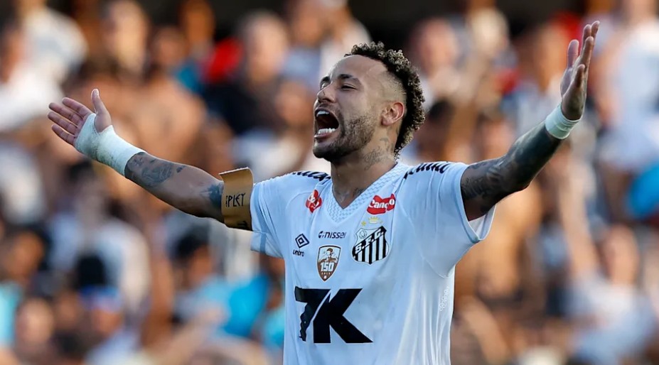 Ảnh bài viết Neymar bật khóc sau khi giúp Santos trụ hạng thành công