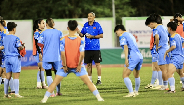 Ảnh bài viết ĐT nữ Việt Nam chuẩn bị đấu Philippines với tâm lý vững vàng