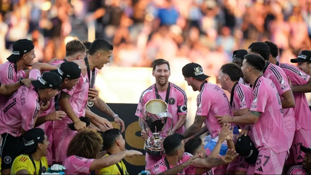 Messi vừa vô địch MLS với Miami.
