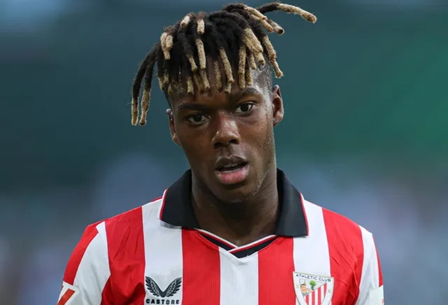 Bilbao mong chờ vào tốc độ của Nico Williams để phản công