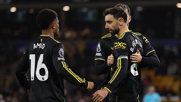 Ảnh bài viết 5 điểm nhấn sau trận Wolves 1-4 Man Utd: Thủ lĩnh Bruno Fernandes; Amorim-ball phát huy hiệu quả