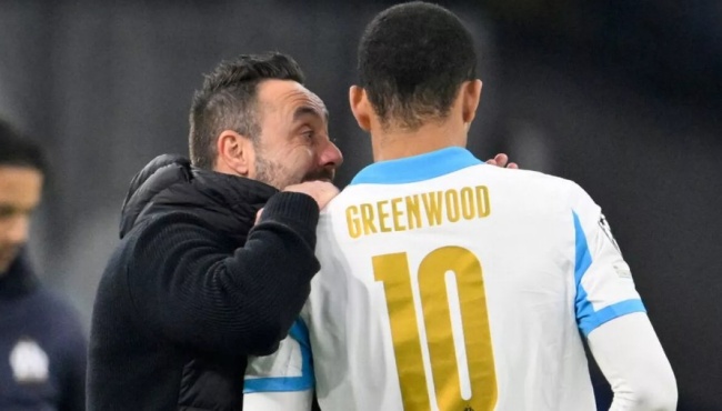 Ảnh bài viết De Zerbi chỉ trích Greenwood sau thất bại trước Lille