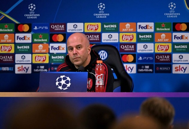 Slot cần một chiến thắng trước Inter để xua tan áp lực.